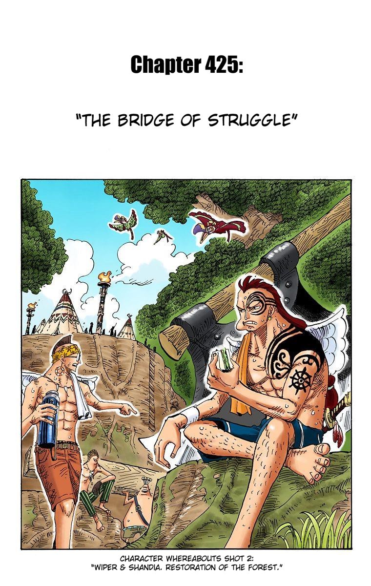 One Piece Digital Colored Chapter 425 image 02